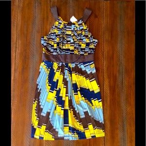 Women’s BCBG MaxAzaria Dress Graphic Print NWOT